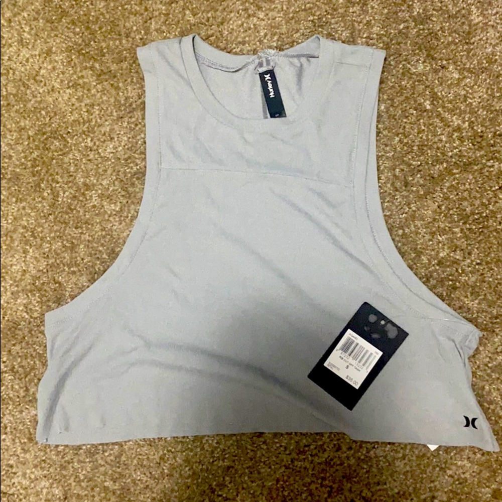 SOLD Hurley crop workout shirt - Picture 4 of 7